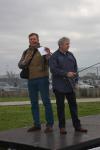 Valerio e Giacomo durante l'esibizione EFFA