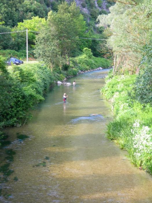 Nera sopra il "bozzo dei grulli" - Zona A monte