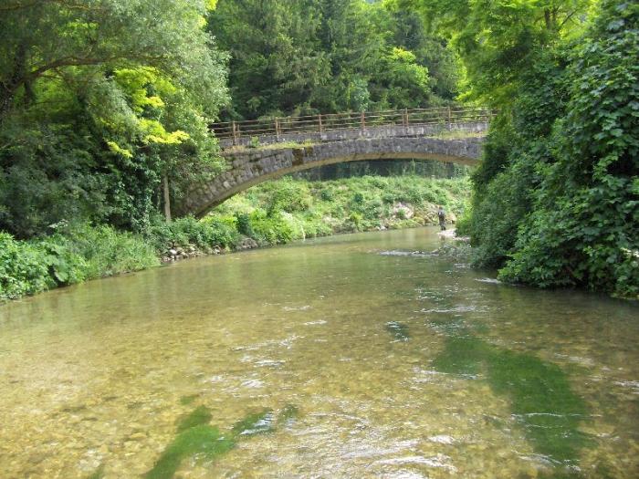 Il ponte sopra il "bozzo dei grulli"