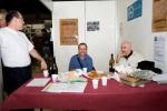 Marco durante uno spuntino allo stand "AD"