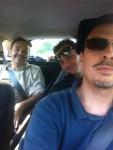 La partenza del gruppo scout..