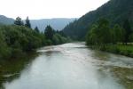 Sava Bohinjka zona ponte di Log