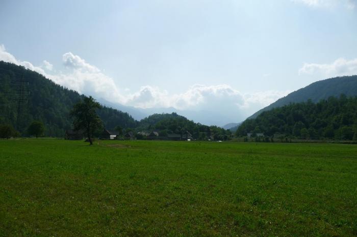 Paesaggi intorno al fiume.