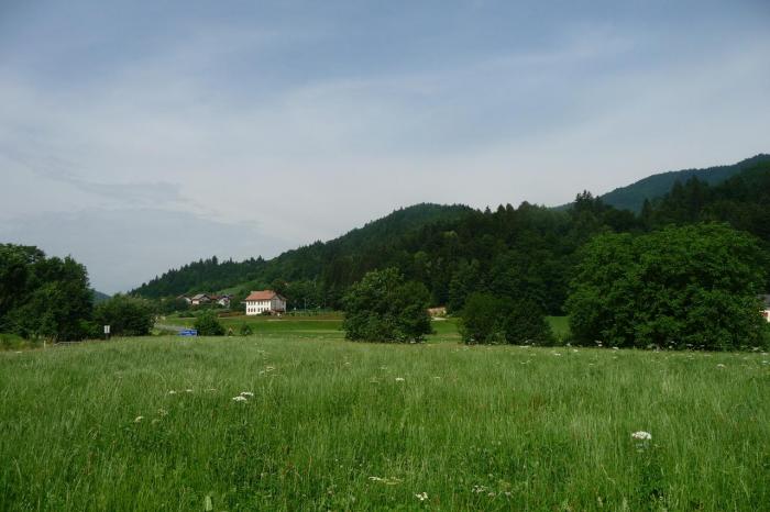 Paesaggi nella valle della Sora.